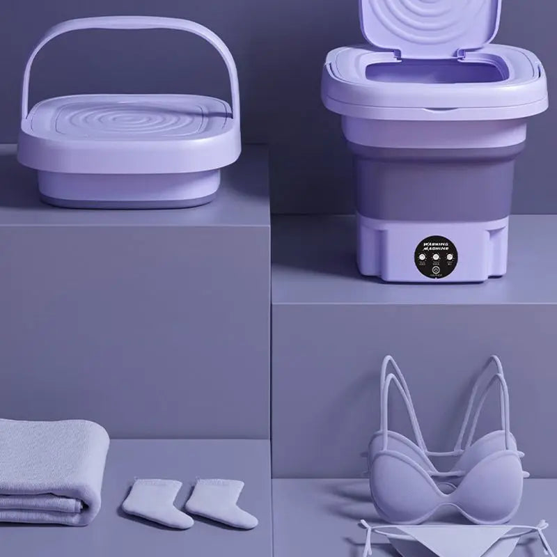 Mini Lava roupas portátil 8 Lt - Turbo Clean centrifuga Lavagem rápida pequenas peças