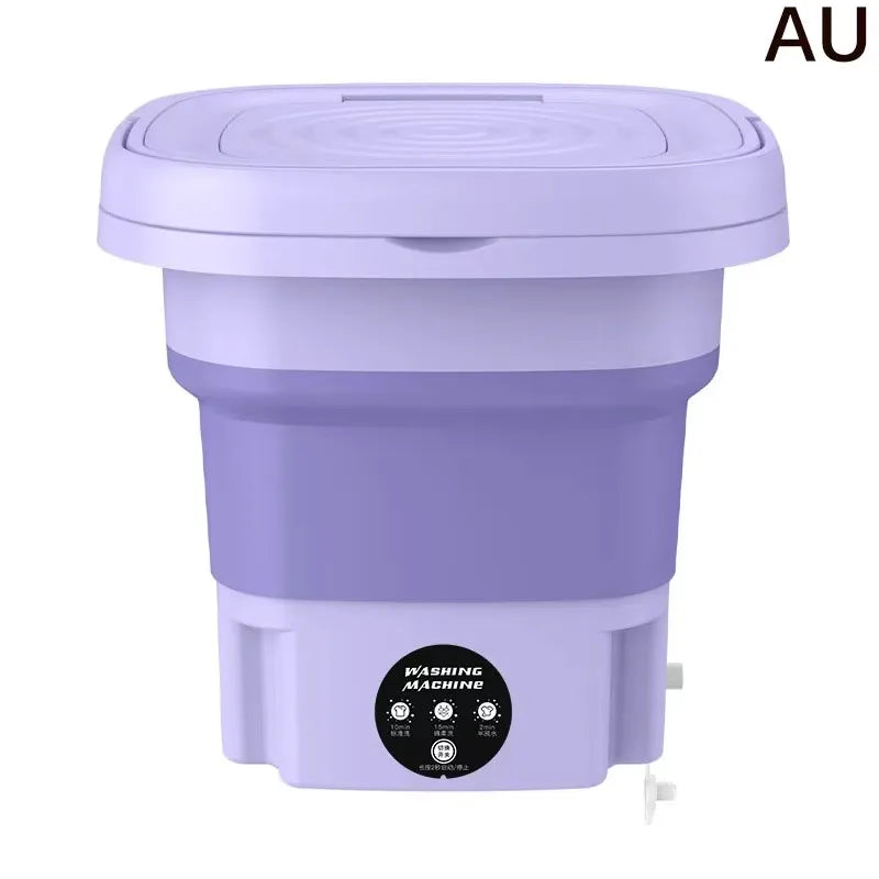 Mini Lava roupas portátil 8 Lt - Turbo Clean centrifuga Lavagem rápida pequenas peças