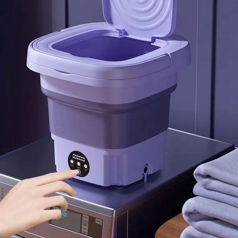 Mini Lava roupas portátil 8 Lt - Turbo Clean centrifuga Lavagem rápida pequenas peças